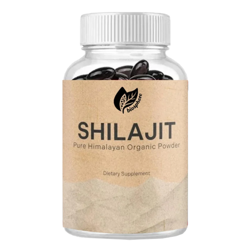 Shilajit Resin Pure - 純ヒマラヤ産シラジット樹脂エキス 1000mg、85種類以上の微量ミネラル、フミン酸、免疫サポート、エネルギーと認知機能