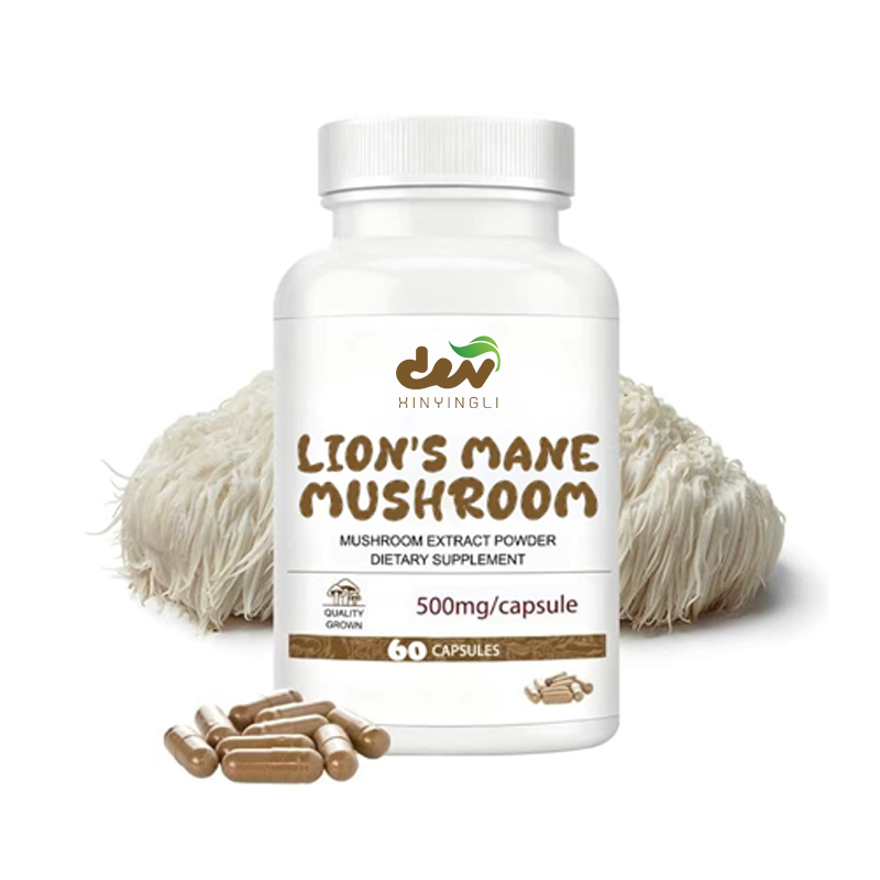 Lion Mane Mushroom - ライオンメーンマッシュルームエキスカプセル - モンキーヘッドマッシュルームにはΒ-グルカンが含まれており、免疫サポートサプリメントです。