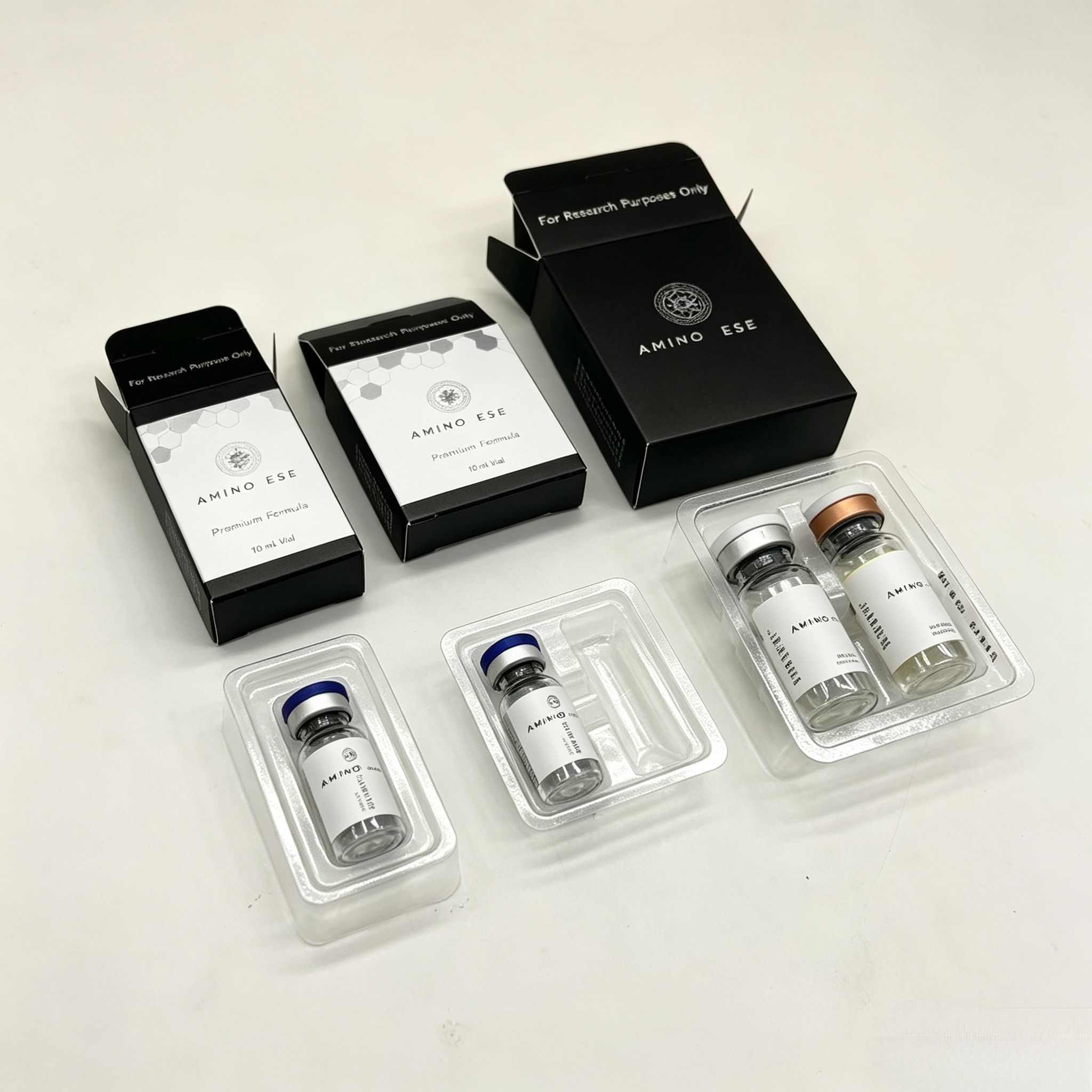 カスタム印刷防水ビニールステッカー＆ラベルボックス（ペプチド - Nutrition & Fitness Hub のレビューと価格
