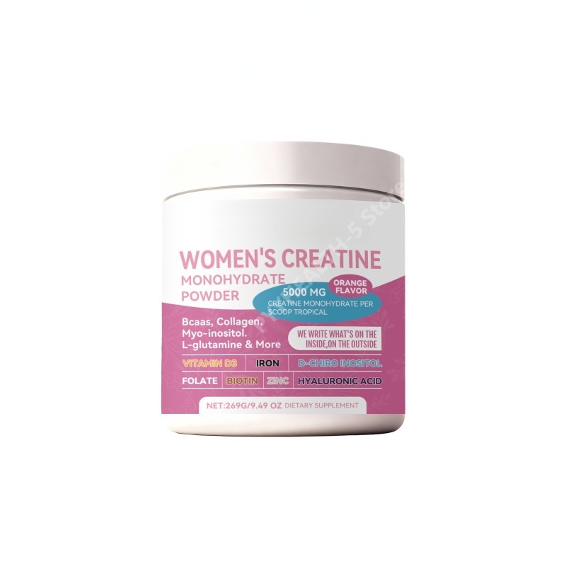 女性用複合クレアチンパウダーサプリメント、栄養補助用、1日3 - Creatine Monohydrate Powder のレビューと価格