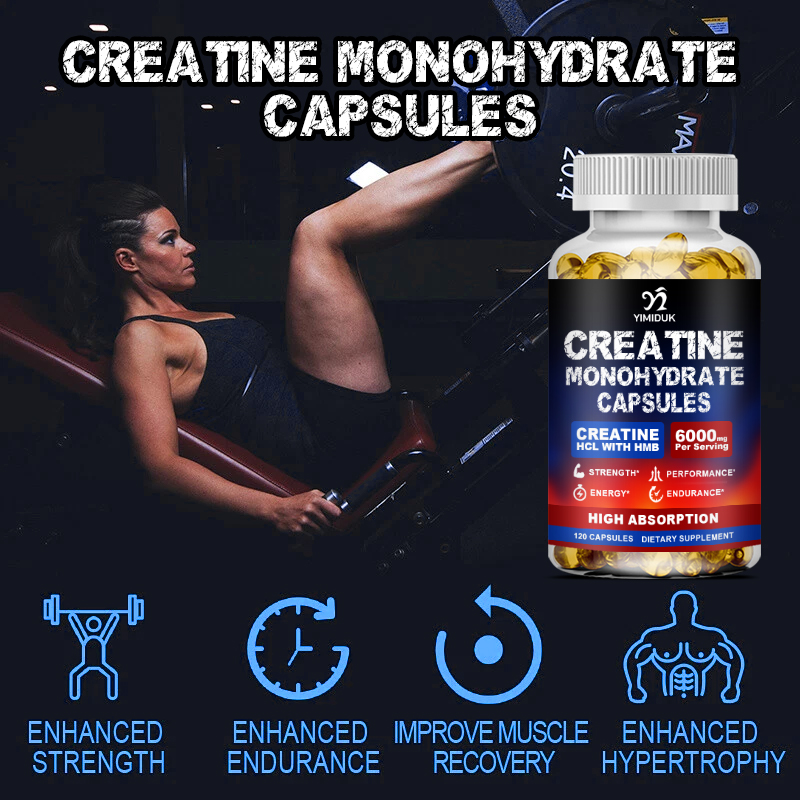 デュアルクレアチンモノハイドレートカプセル、HCL HMB配 - Creatine Monohydrate Powder のレビューと価格