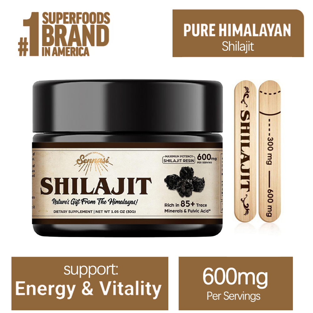 純粋なヒマラヤ産シラジット樹脂、85種類以上の天然ミネラル配 - Shilajit Resin Pure のレビューと価格