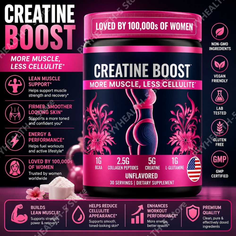 女性用クレアチン一水和物パウダー（コラーゲンペプチド、BCA - Creatine Monohydrate Powder のレビューと価格